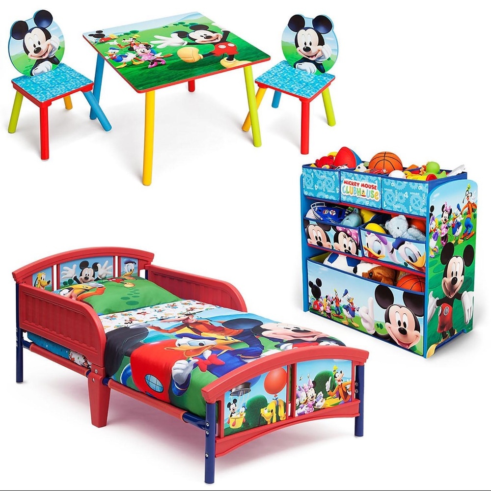 Mickey Mouse Toddler Bedroom Set